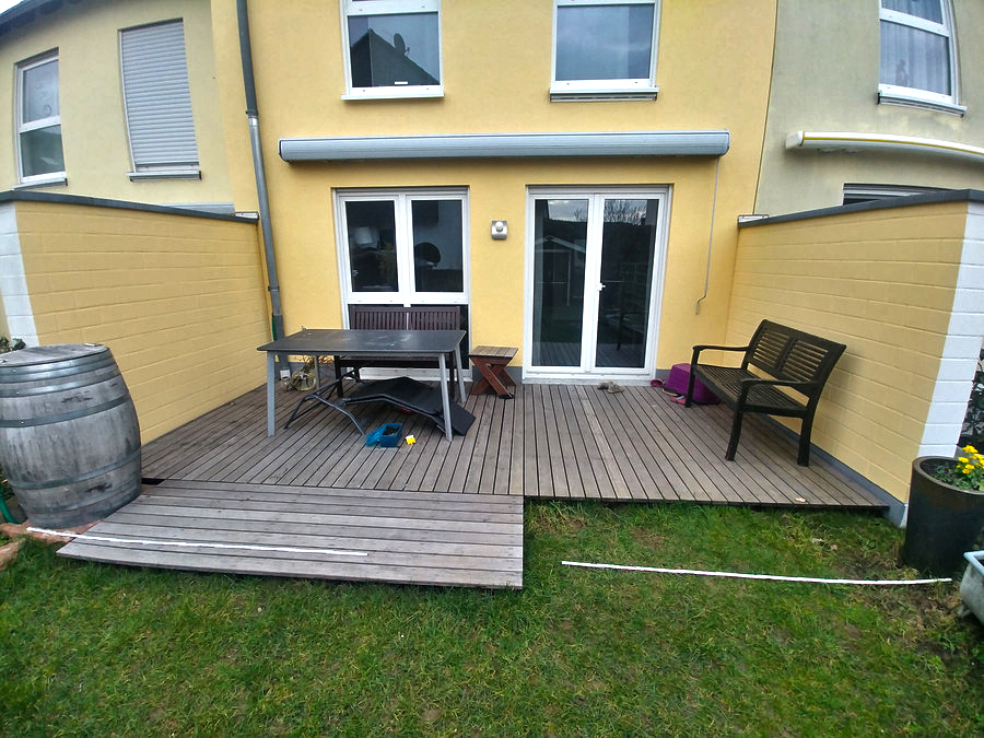 Clever Überdacht Terrassendach Montage