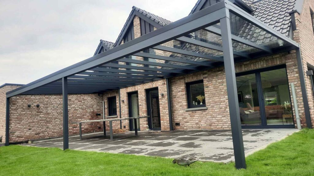 11 x 5 Meter Premium Terrassendach