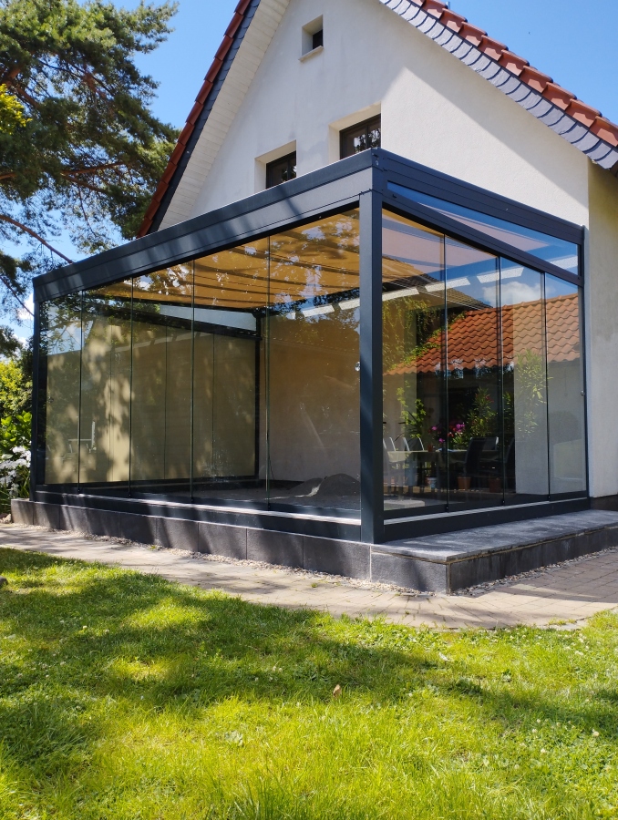 Wohlfühlort im Garten - der Kaltwintergarten